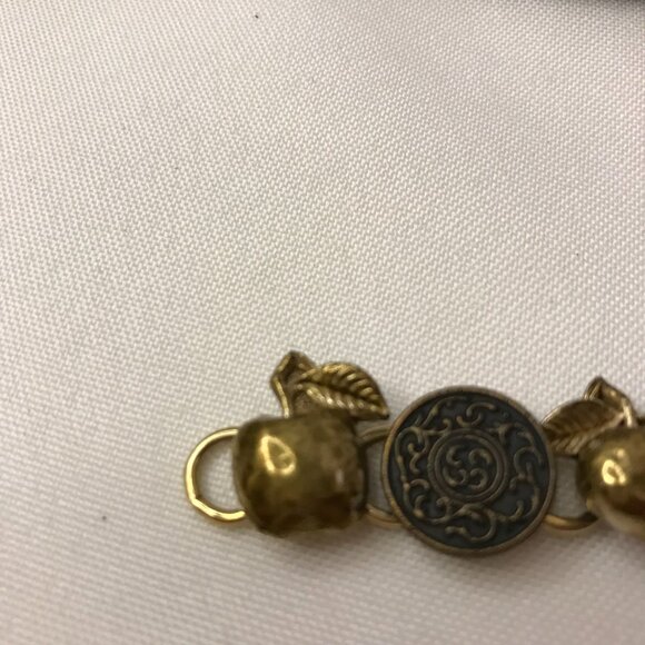 Bronze and Gold Tone Bracelet - Picture 6 of 11